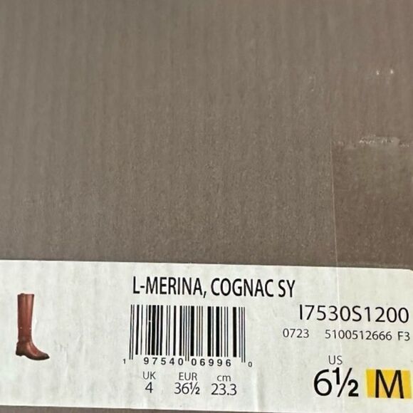 Franco Sarto Women's Brown Leather Riding Boots Size 6.5 - Picture 7 of 8